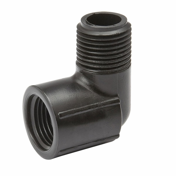 B & K B&K 1/2 in. IPS each X 1/2 in. D IPS Poly 90 Degree Street Elbow 1 pk 169-403 - main